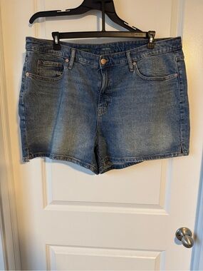 wild fable Women's Blue Denim Jean Shorts